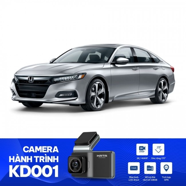 Lắp Camera Hành Trình KD001 Cho Ô Tô Honda Accord 2020